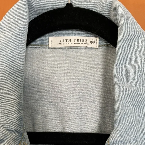 12th Tribe Denim Jumpsuit - Picture 7 of 12